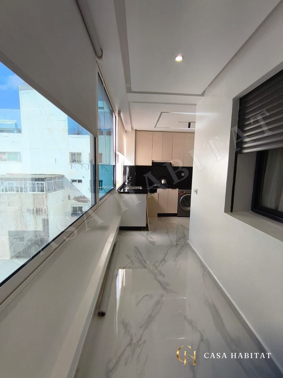 Photo de Appartement neuf meublé haut standing de 83 m² à louer à Abdelmoumen, Casablanca à Abdelmoumen