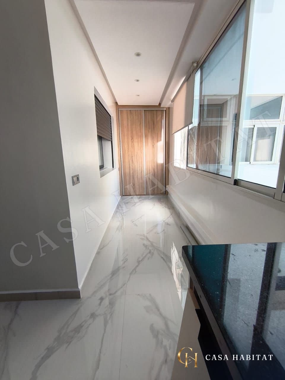 Photo de Appartement neuf meublé haut standing de 83 m² à louer à Abdelmoumen, Casablanca à Abdelmoumen